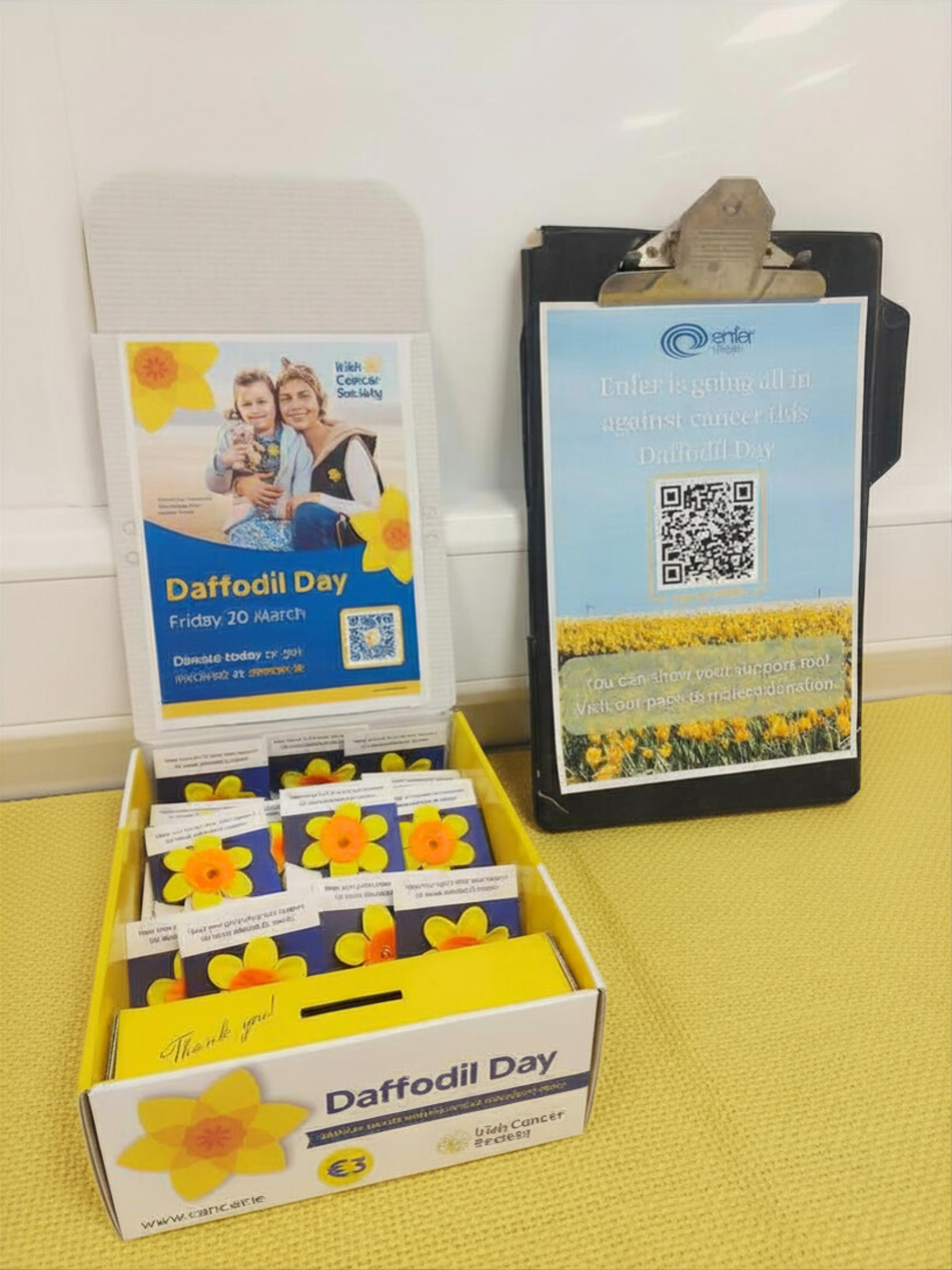 Daffodil Day: Enfer Medical Supports The Irish Cancer Society